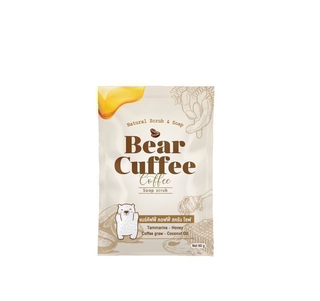 สบู่สครับกาแฟ Bear Coffee 1