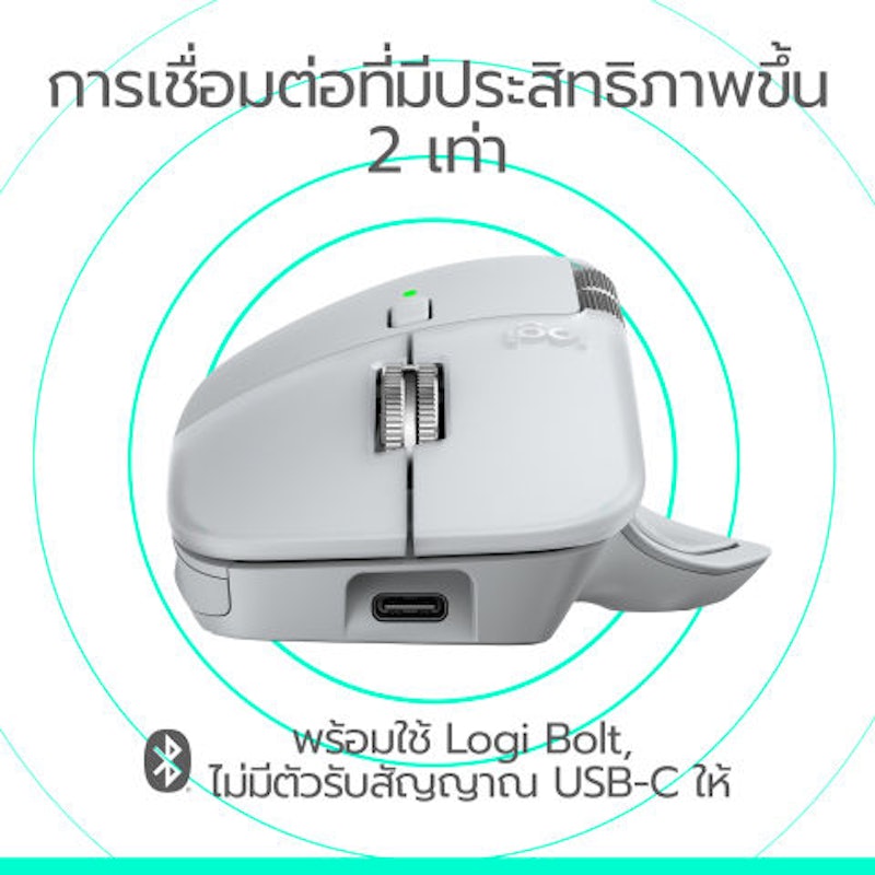 เมาส์บลูทูธไร้สาย รุ่น MX Master 4 3