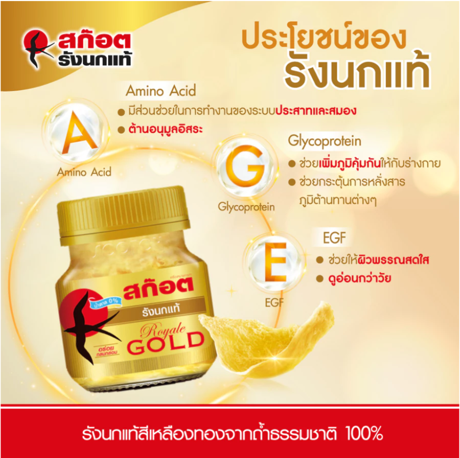 กระเช้าปีใหม่ รังนก Royal Gold Set A 2