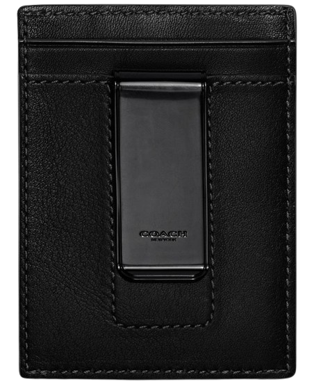 Money Clip Card Case สีดำ 1