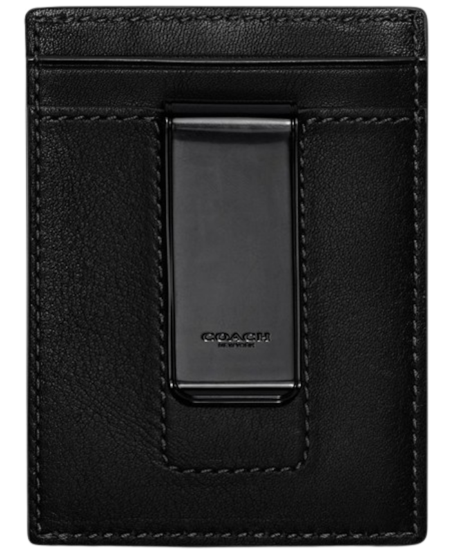 Money Clip Card Case สีดำ 1