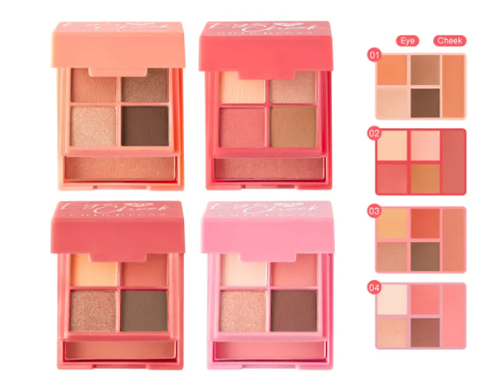 พาเลทท์แต่งหน้า Eye & Cheek Mini Palette 3