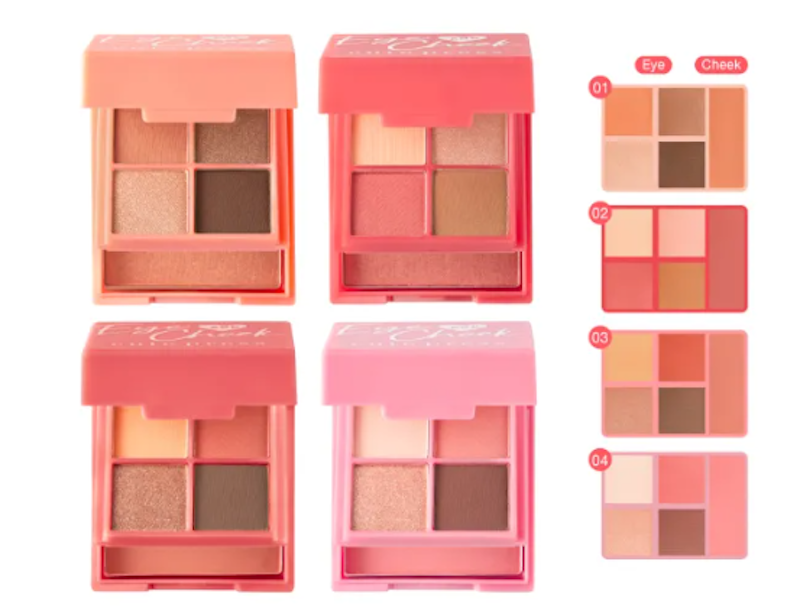 พาเลทท์แต่งหน้า Eye & Cheek Mini Palette 3
