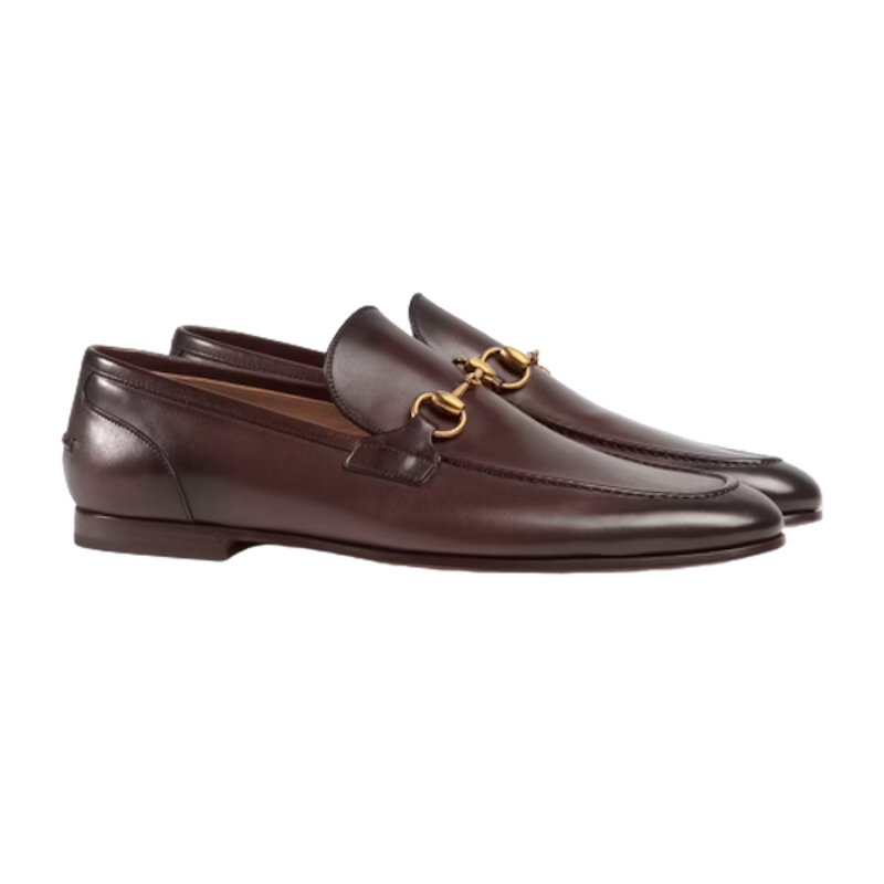 รองเท้า GUCCI ผู้ชาย รุ่น Gucci Jordaan Leather Loafer 1