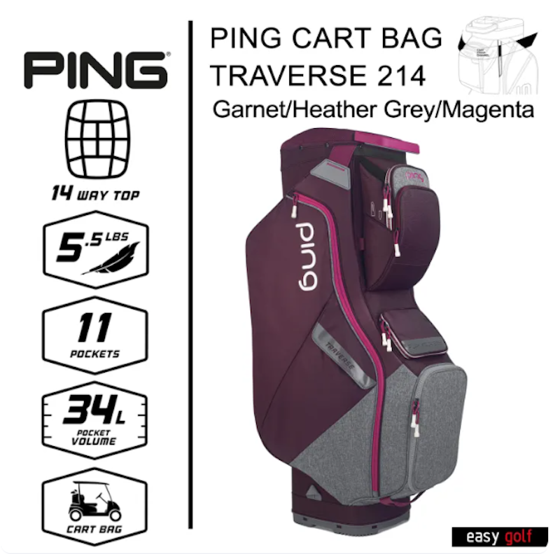TRAVERSE 214 PING CART BAG 3