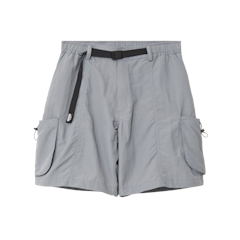 Unisex Nylon Drawstring Cargo Shorts
