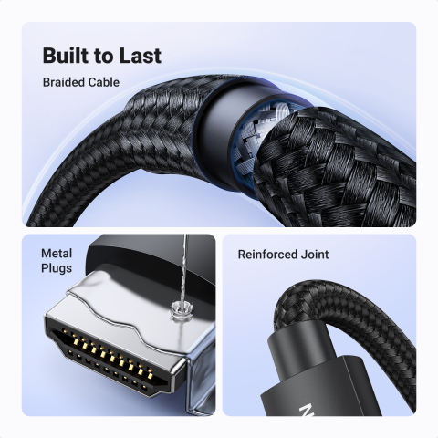 สายเคเบิล HDMI 2.1 ความเร็วสูง 3