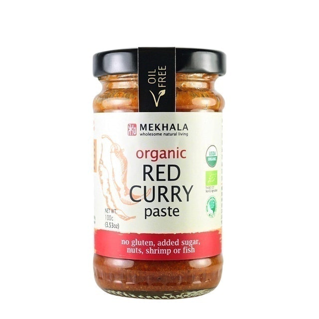 พริกแกงเผ็ดสําเร็จรูป ออร์แกนิค Red Curry Paste 1