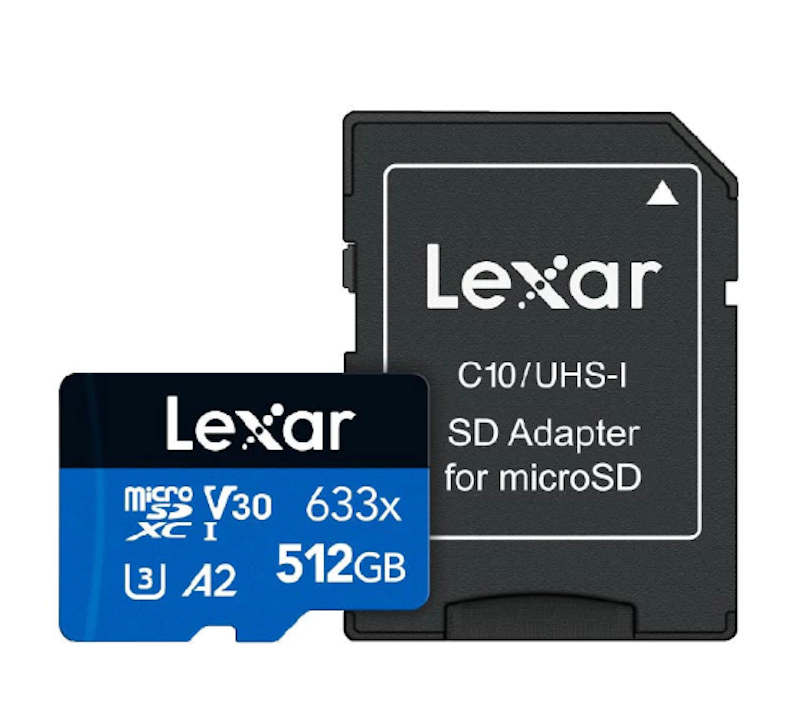 Micro SD Card รุ่น High - Performance 633x ความจุ 512 GB 2