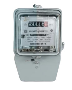 มิเตอร์ไฟฟ้า 1 เฟส 2 สาย ขนาด 30(100)A รุ่น DD-862  1
