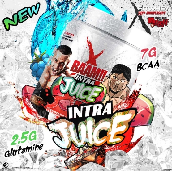 Intra Juice BCAA 7g + Glutamine 2.5g + Electrolytes 2