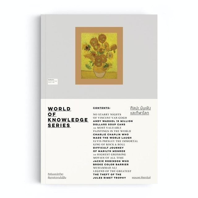 หนังสือประวัติศาสตร์ ศิลปะ บันเทิง และกีฬาโลก – World of Knowledge Series 1