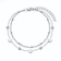 MINI GLAM Silver Lullabell Star With Crystal Chain Bracelet 1