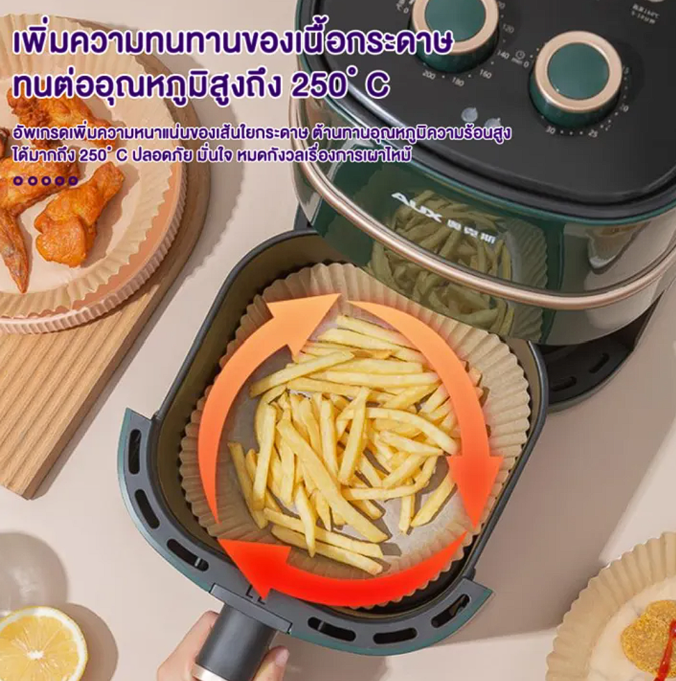 กระดาษรองหม้อทอด  3