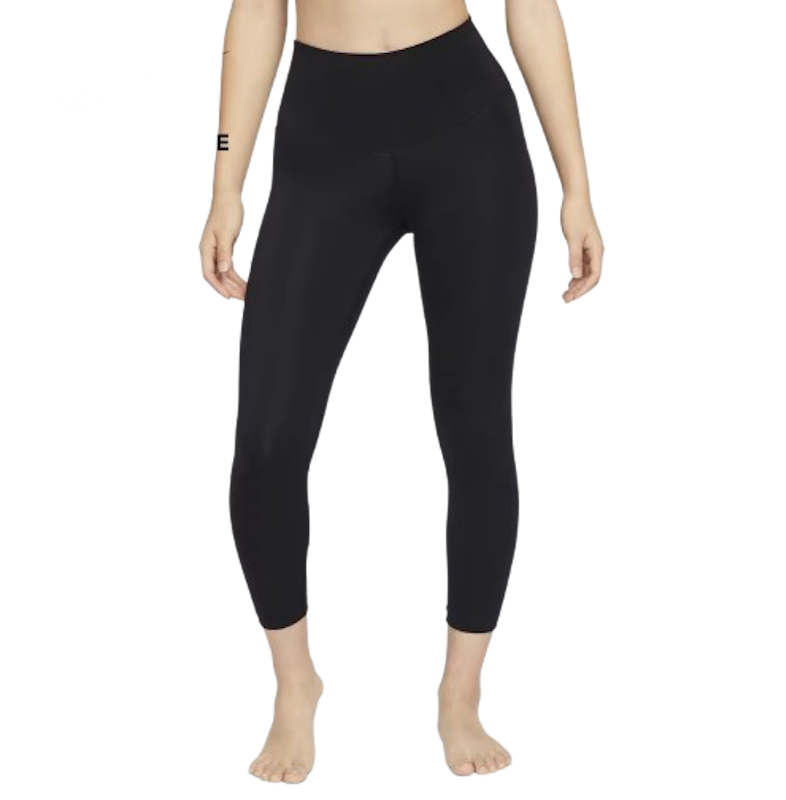กางเกงโยคะ Dri-FIT Women's Yoga High-Rise 7/8 Leggings - Black 1