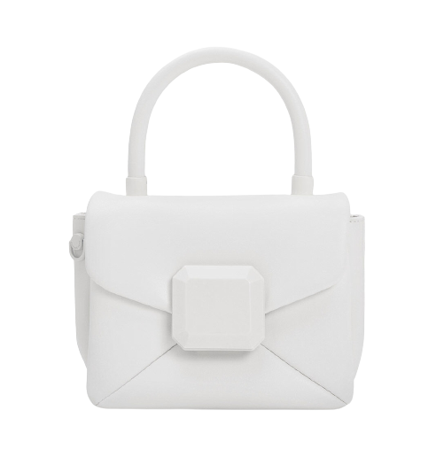 กระเป๋าถือ รุ่น Geometric Push-Lock Top Handle Bag  4