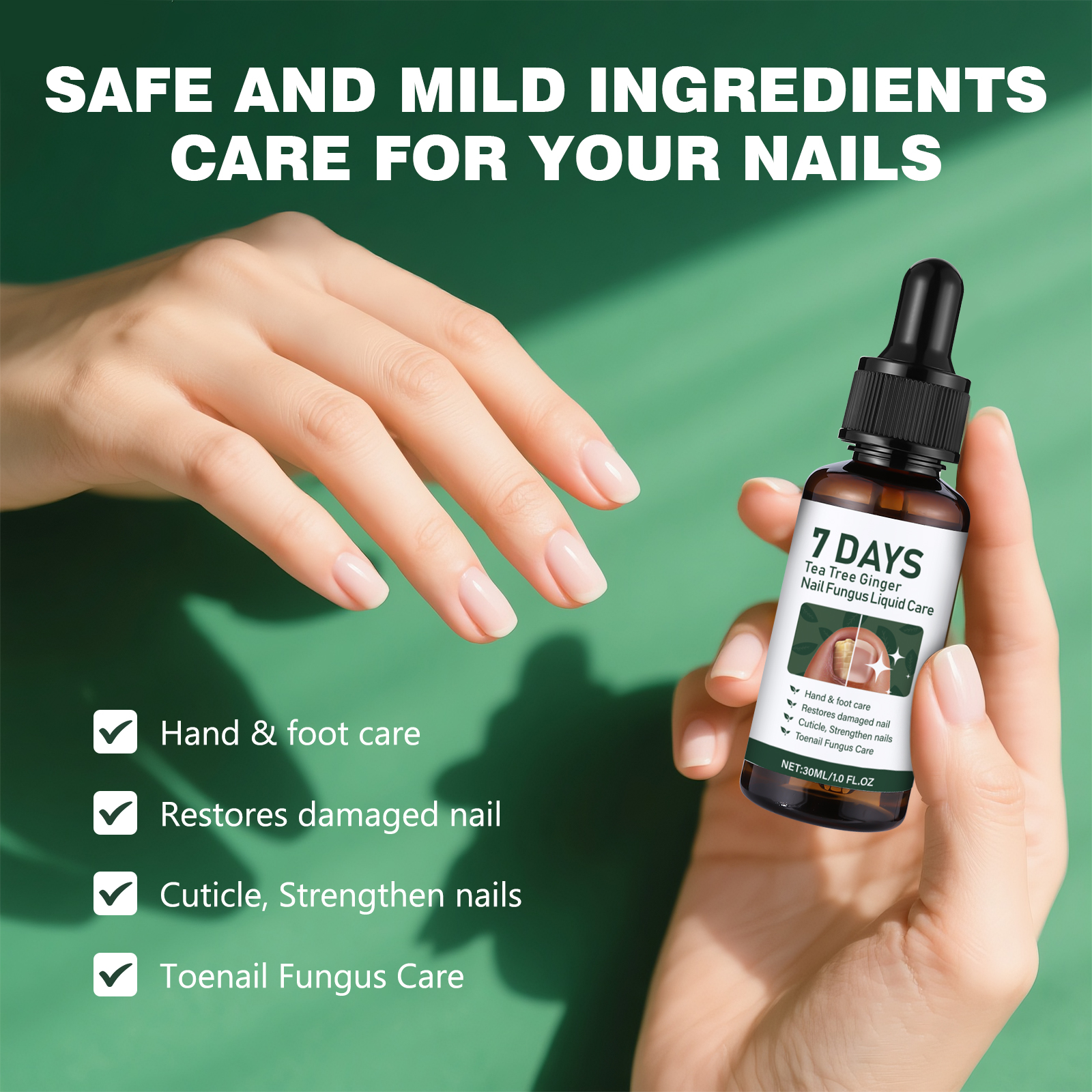 7 Days Tea Tree & Ginger Nail Treatment 2