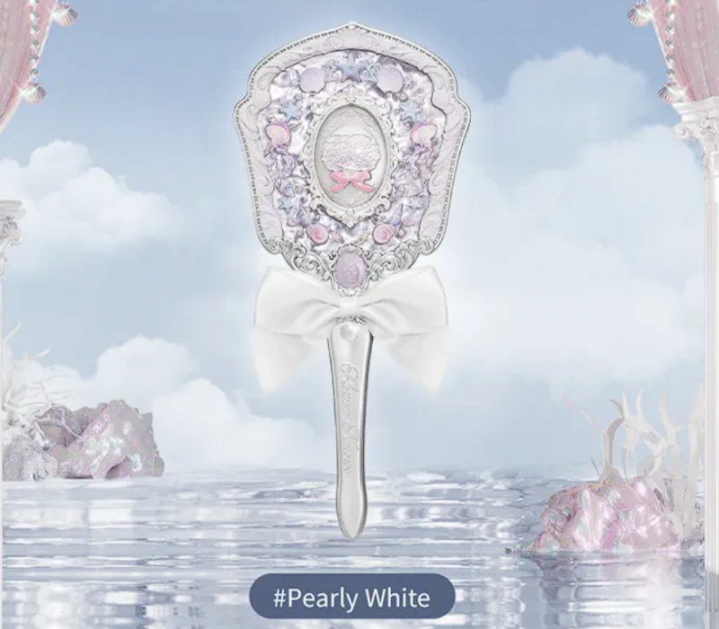 Pearly White Hand Mirror 2