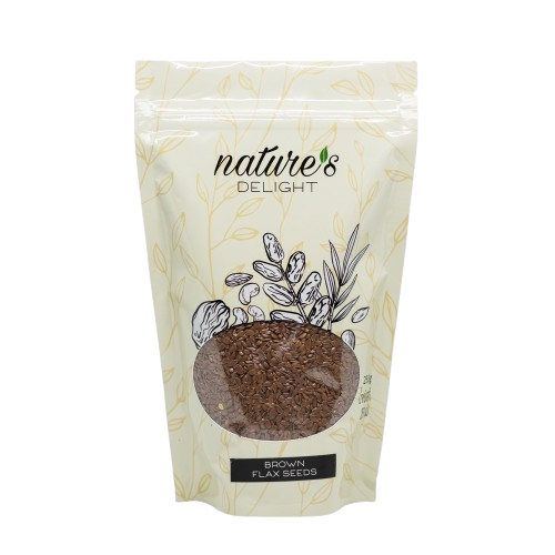 เมล็ดแฟลกซ์สีน้ำตาล Brown Flax Seeds 1