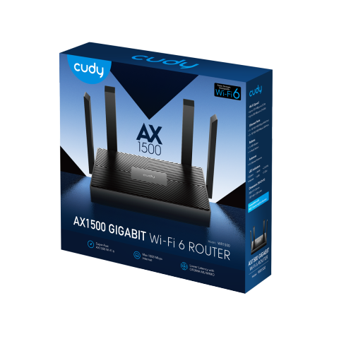 AX1500 Gigabit Mesh Wifi6 Router รุ่น WR1500 3