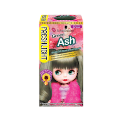 ยาย้อมผมสีเขียว Freshlight Milky Color Green Ash