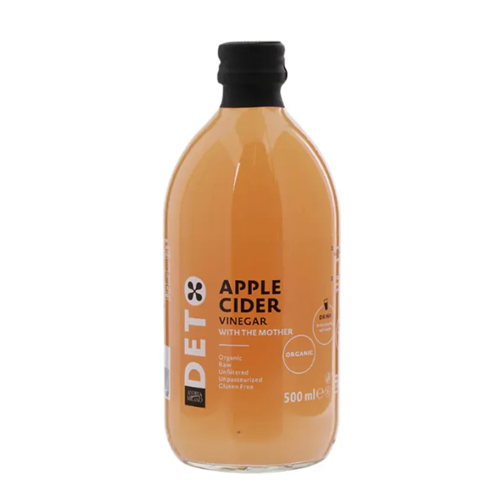น้ำส้มสายชู หมักแอปเปิ้ล Milano Organic Apple Cider Vinegar 1