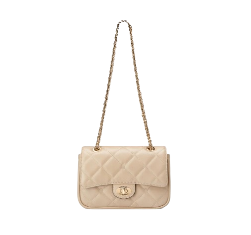 GREENBERRY Mini Crossbody Flap Beige 1