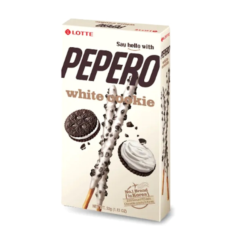 ไวท์ คุกกี้ เปปเปอโร Pepero White Cookie 1