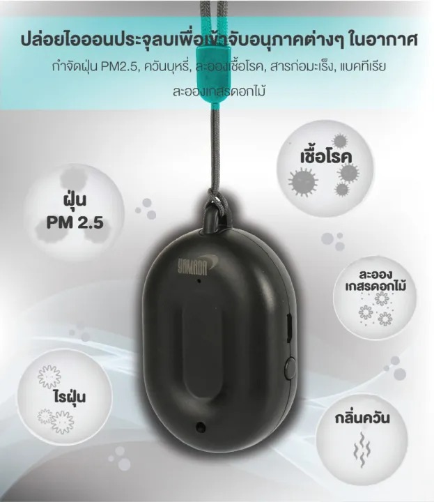 เครื่องฟอกอากาศแบบพกพา 2