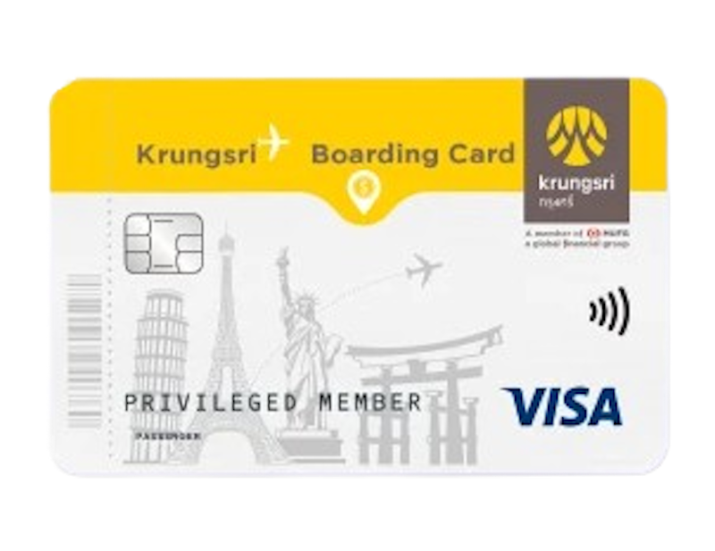 Krungsri Boarding Card 1