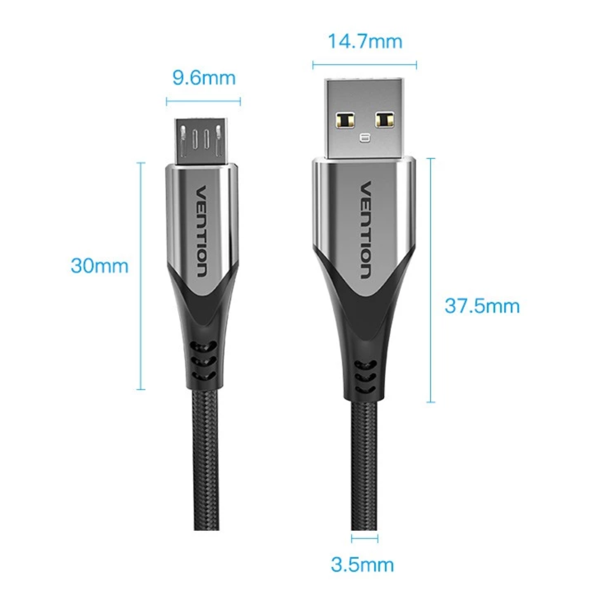 สายชาร์จ Micro USB 3A 2