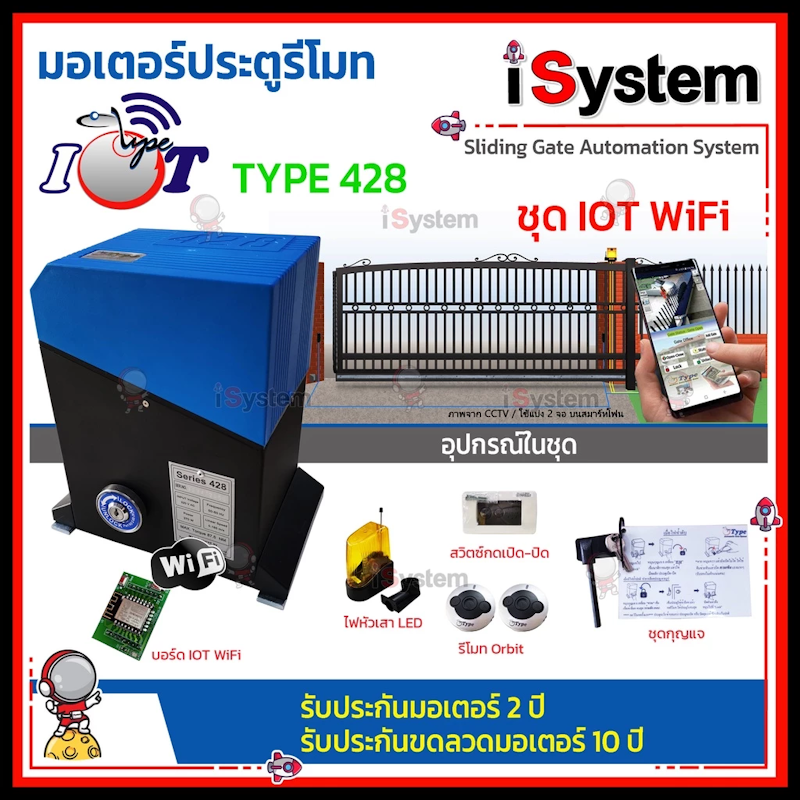 มอเตอร์ประตูรีโมท 2