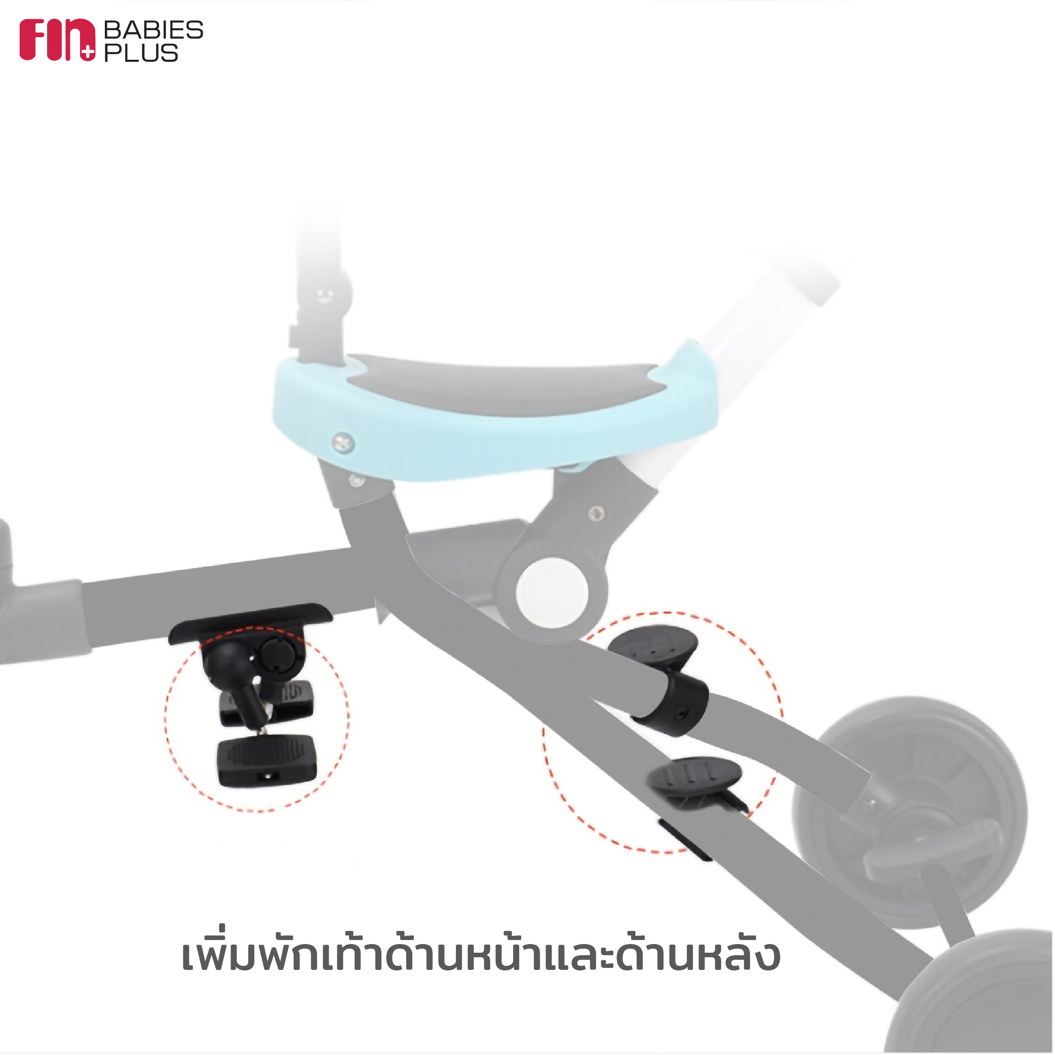 จักรยานสามล้อเด็ก 3 IN 1 รุ่น TF5-1 3