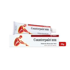เคาน์เตอร์ เพน เอชเอชอาร์ สูตรร้อน Counterpain HHR Cream