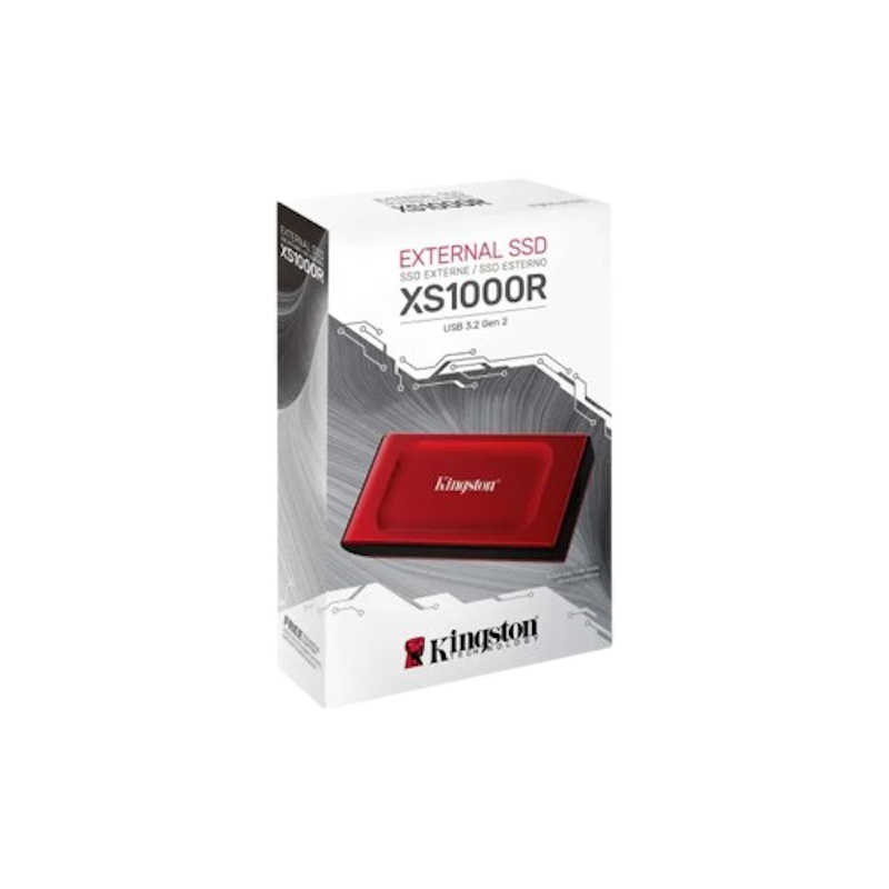 XS1000 Red External SSD USB 3.2 Gen 2 2
