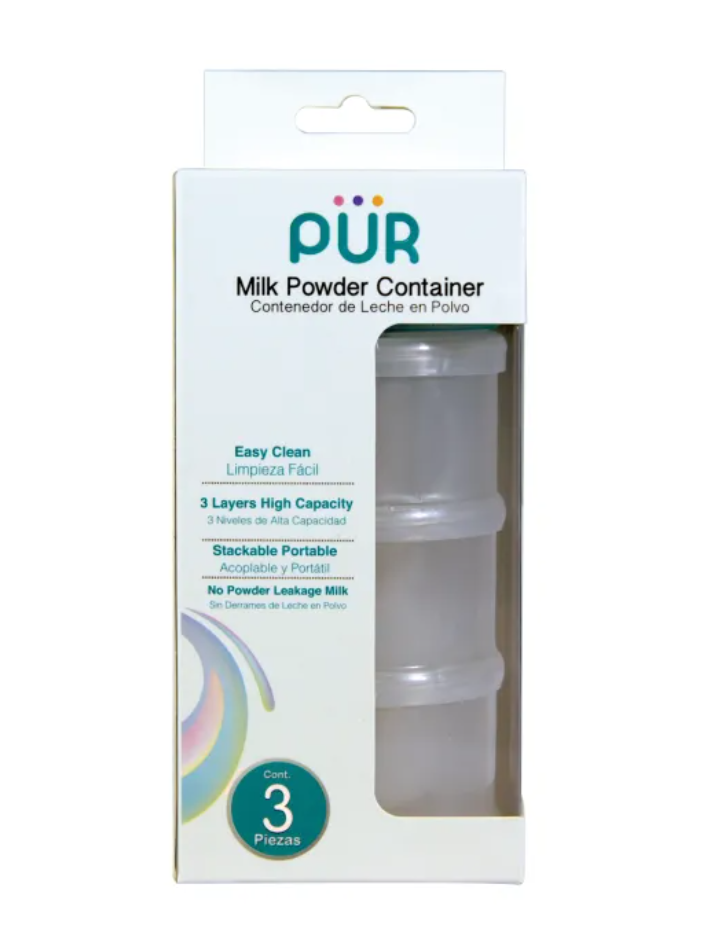 กล่องแบ่งนมผง 3 ชั้น Milk Powder Container 2