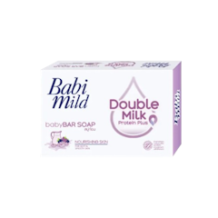 สบู่ก้อนเด็ก Double Milk Protein Plus