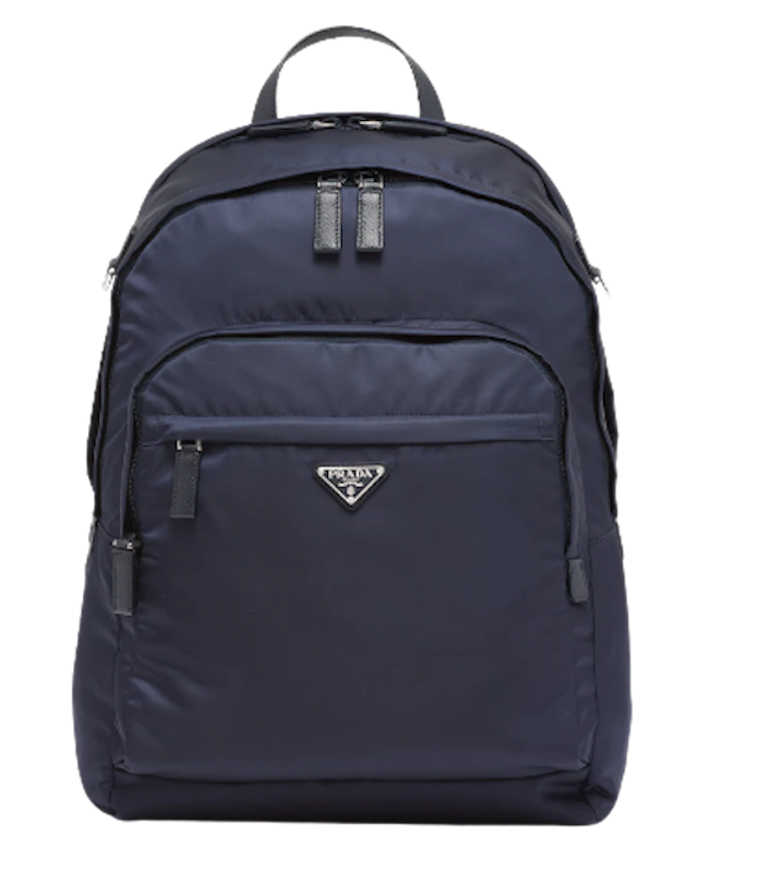 กระเป๋า PRADA ผู้ชาย รุ่น Re-Nylon And Saffiano Leather Backpack 1