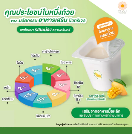 เจลโภชนา รสมะม่วง Nutri Jel 2