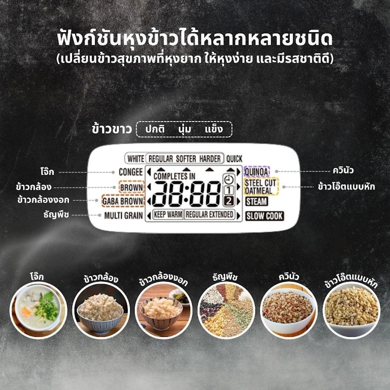 หม้อหุงข้าวไฟฟ้าระบบ IH 3