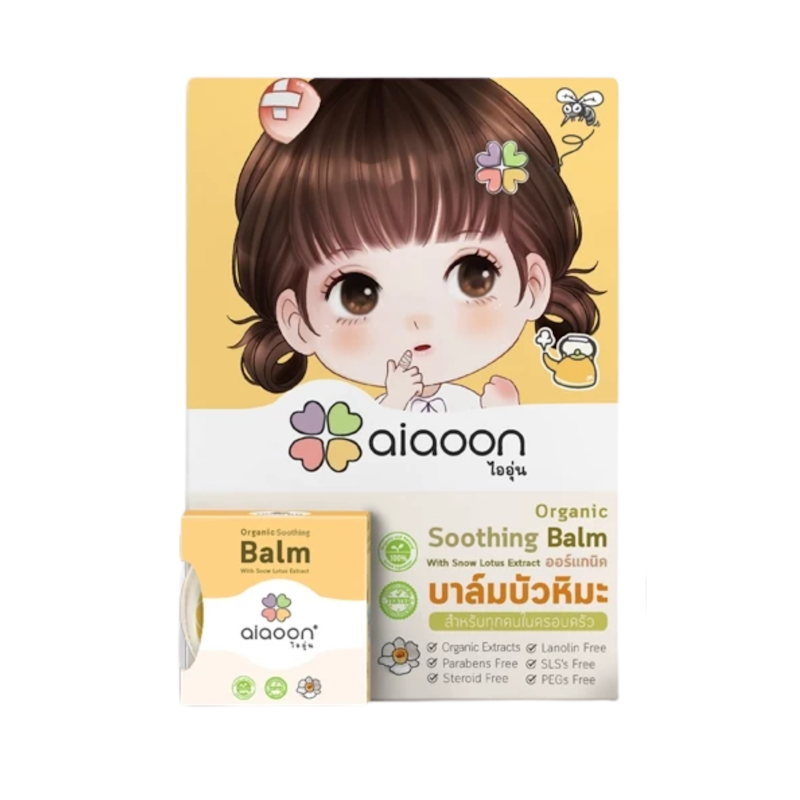 บาล์มบัวหิมะ Organic Soothing Balm With Snow Lotus Extract 1