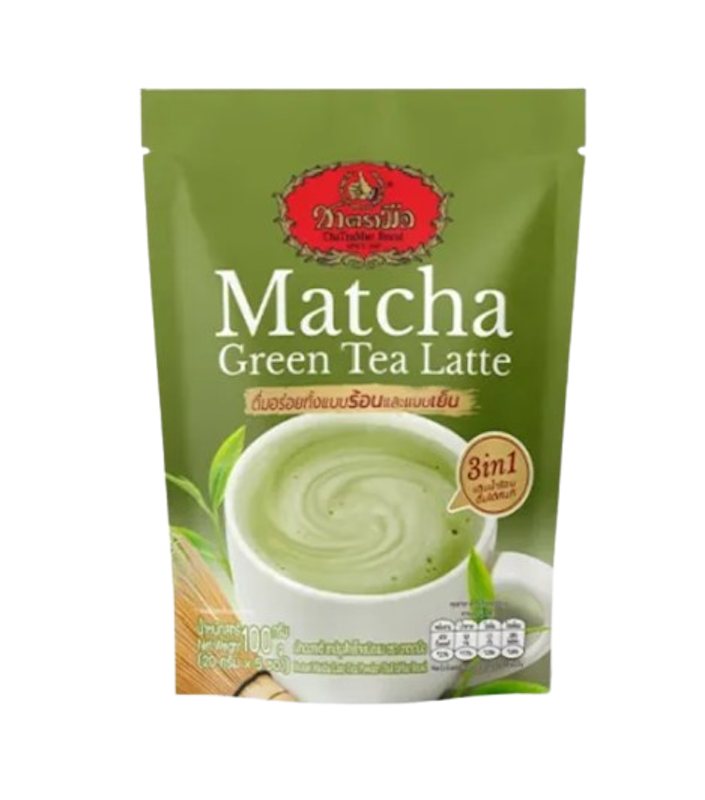 ชาเขียวมัทฉะลาเต้ปรุงสำเร็จชนิดผง Matcha Latte 3-in-1 1