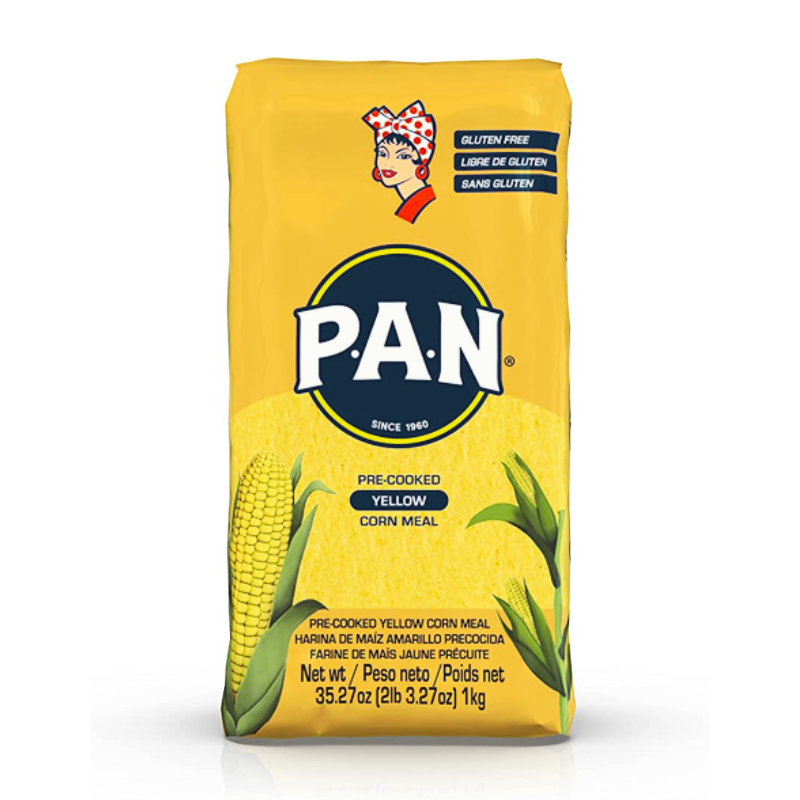 Pre Cooked Yellow Corn Meal 1