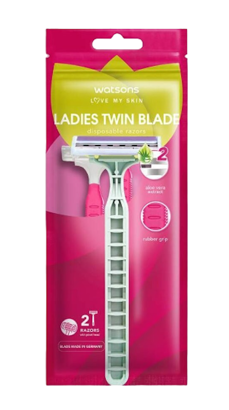 Ladies Twin Blade Disposable Razors 1