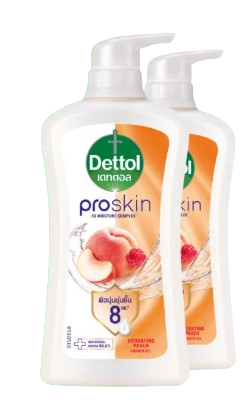 Shower Gel Proskin Hydrating Peach 450g 1