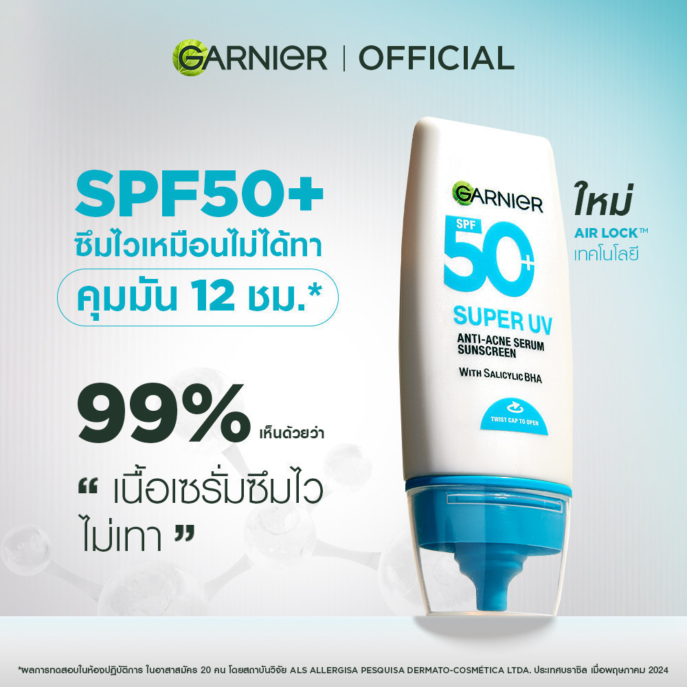Super UV Anti-Acne Serum Sunscreen SPF50+ PA++++  3