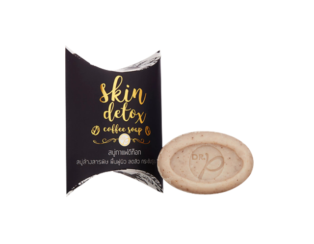 สบู่สครับกาแฟ Skin Detox Coffee soap 1