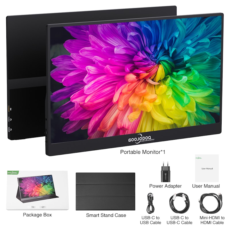 Portable Monitor 15.6 Inch 2
