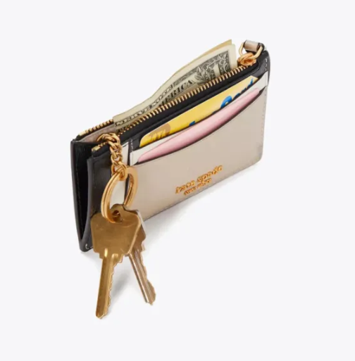 Morgan Colorblocked Card Case Wristlet 3
