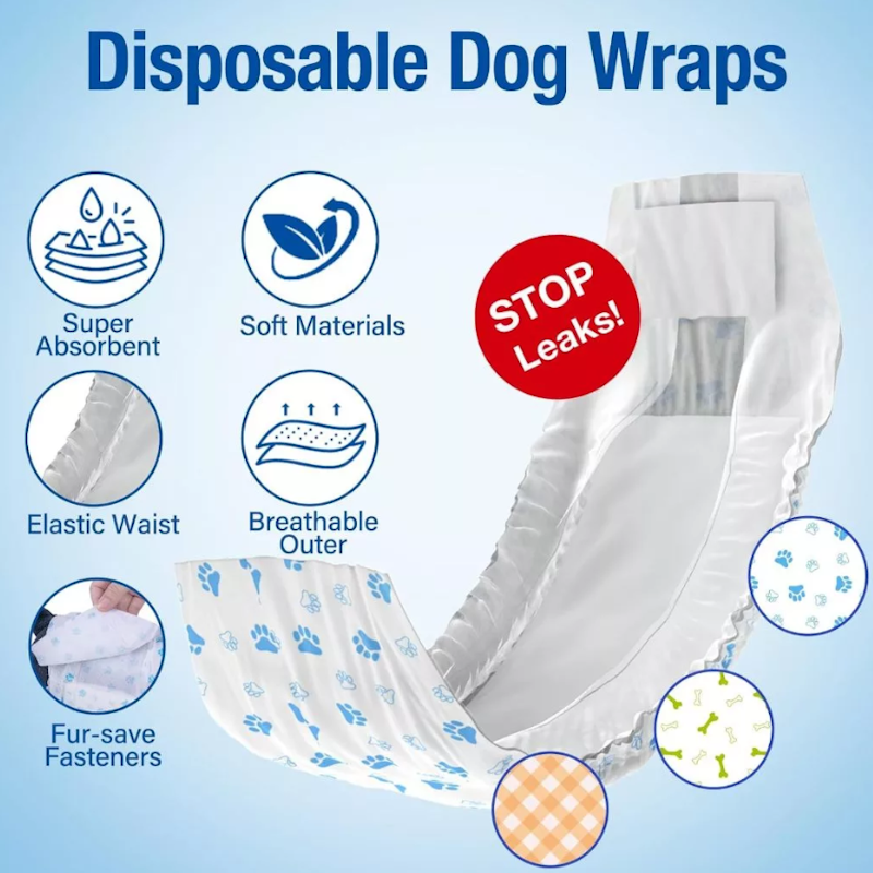 Disposable Male Wraps ผ้าอ้อมสุนัข 2